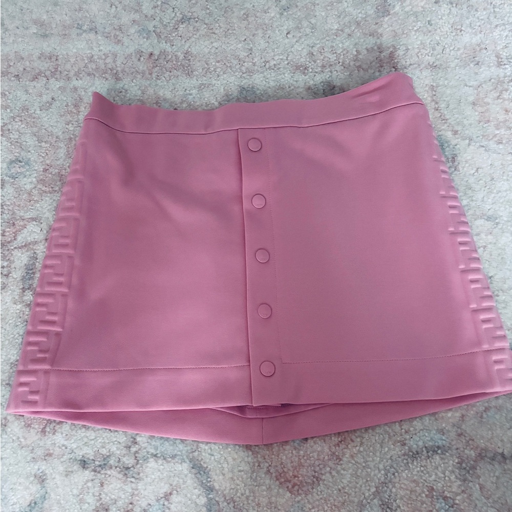 Fendi girls pink skirt